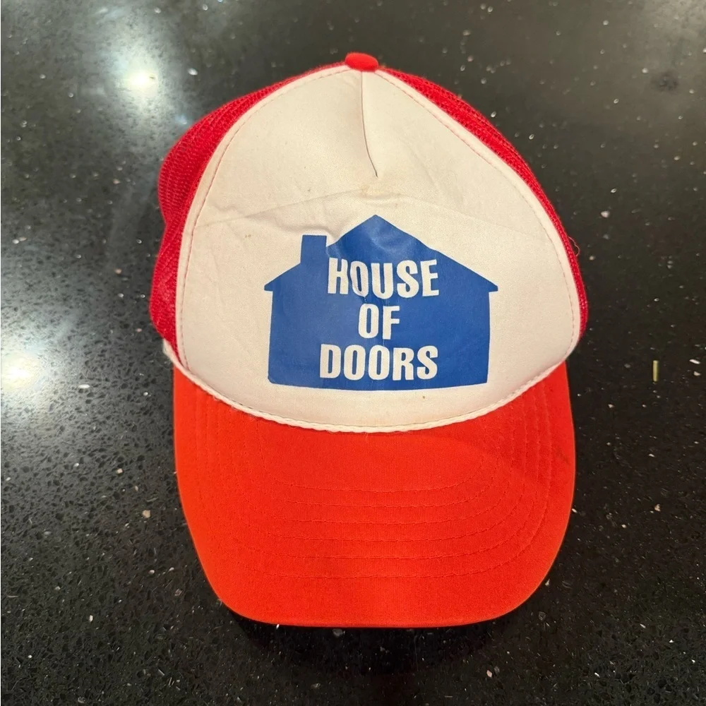 House of Doors Red and White Party Hat